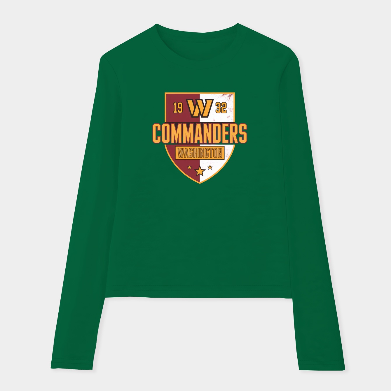 Washington-commanders V.7 #93 Women's Soft Long Sleeve T-Shirt