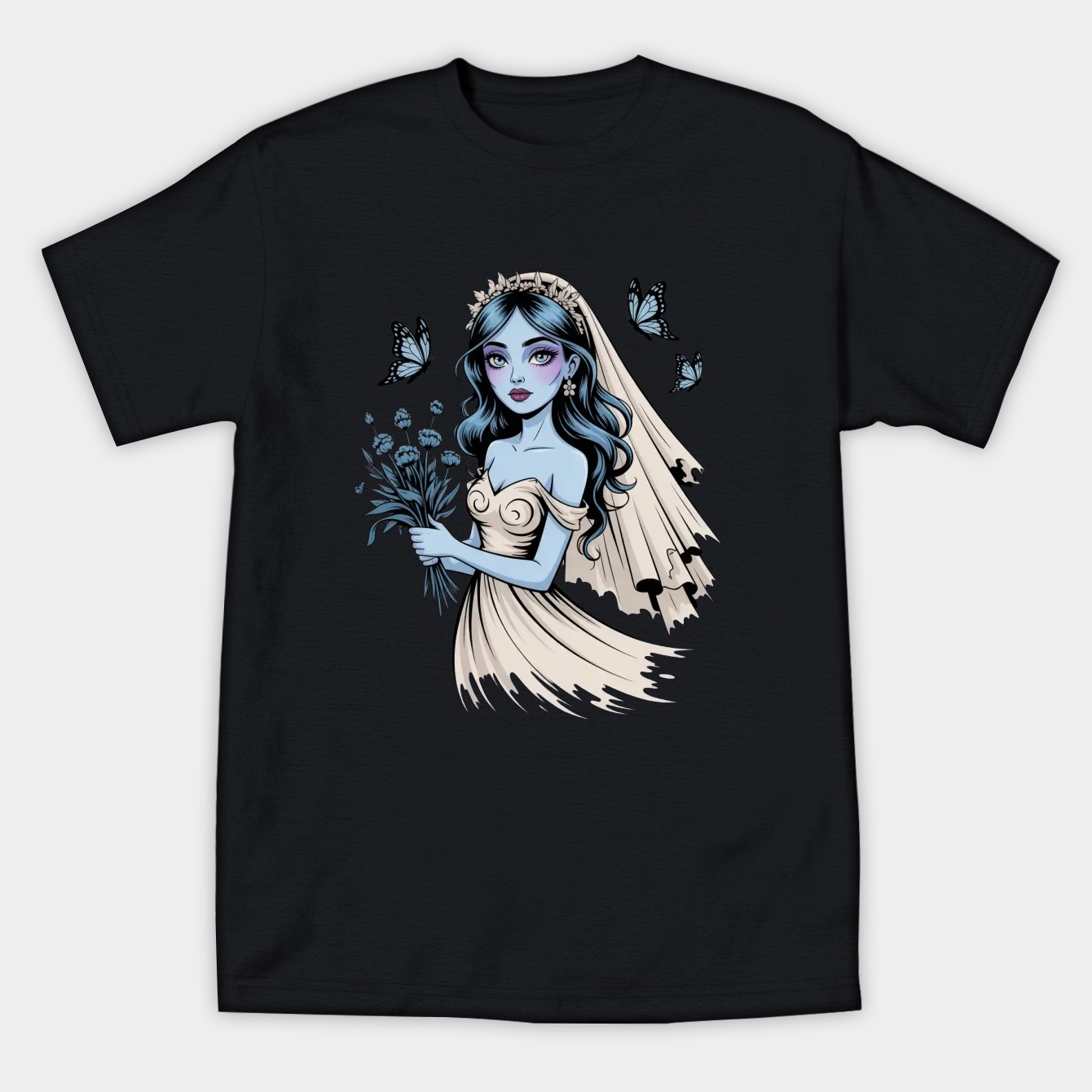 Bbw corpse bride Women's Athletic Performance T-Shirt