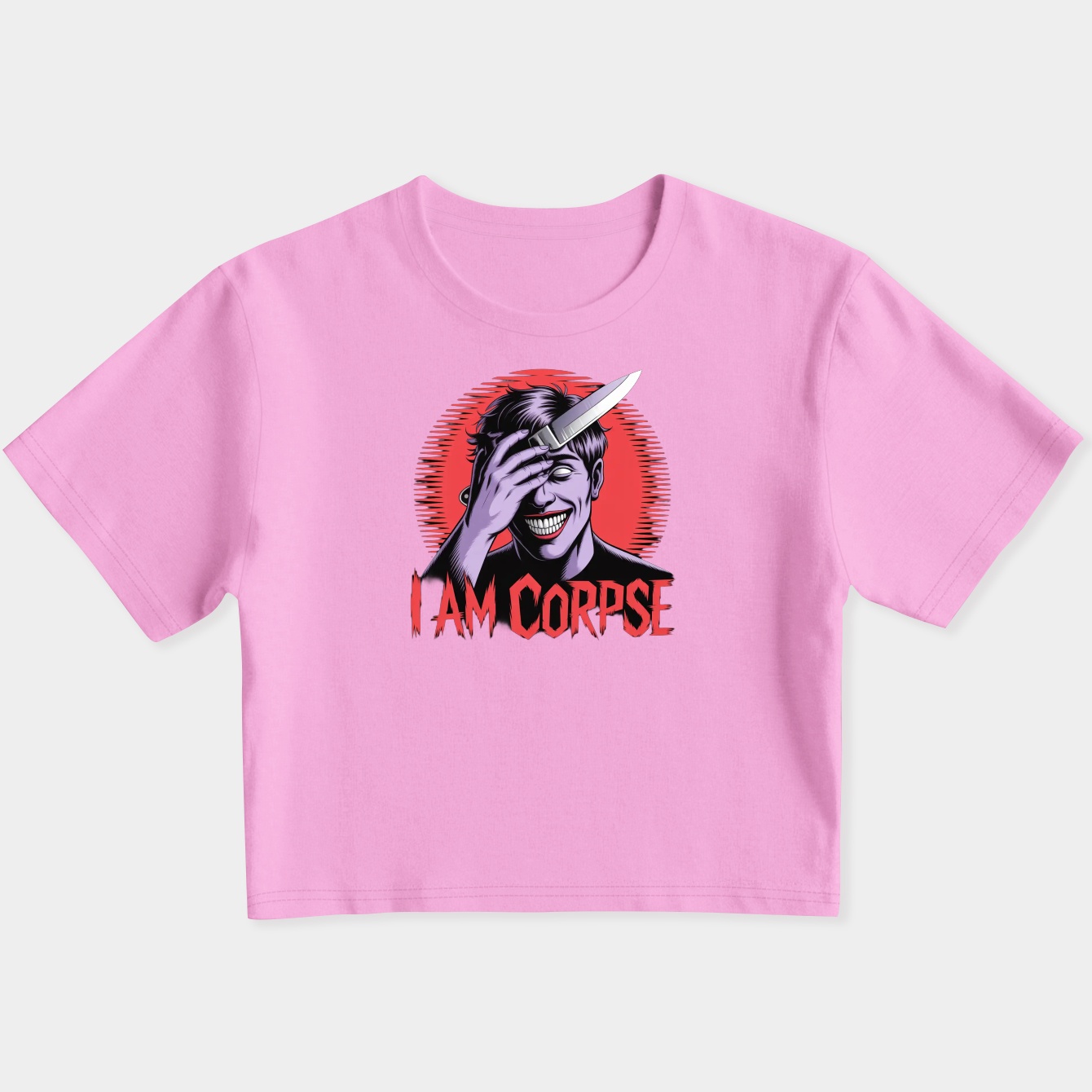 Corpse Husband Women's Slim Fit Baby Tee