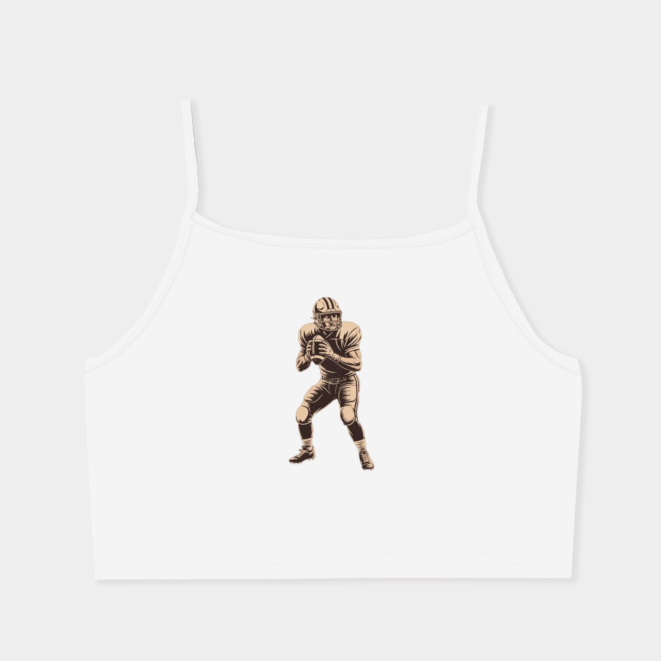 Jayden Daniels retro Women's  Spaghetti Strap Tank Top