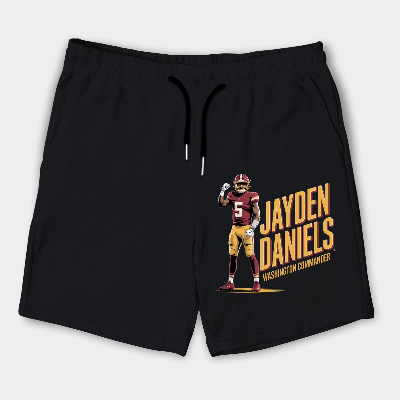 Washington Commanders Jayden Daniels Men's Shorts