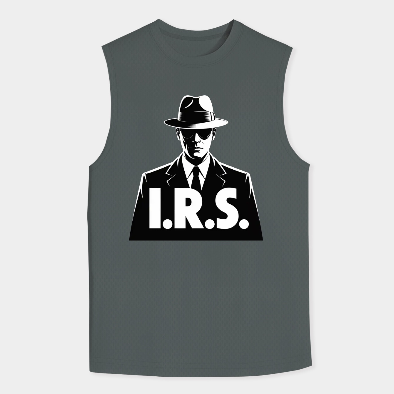 IRS Record Label Men's Big & Tall Tank Top