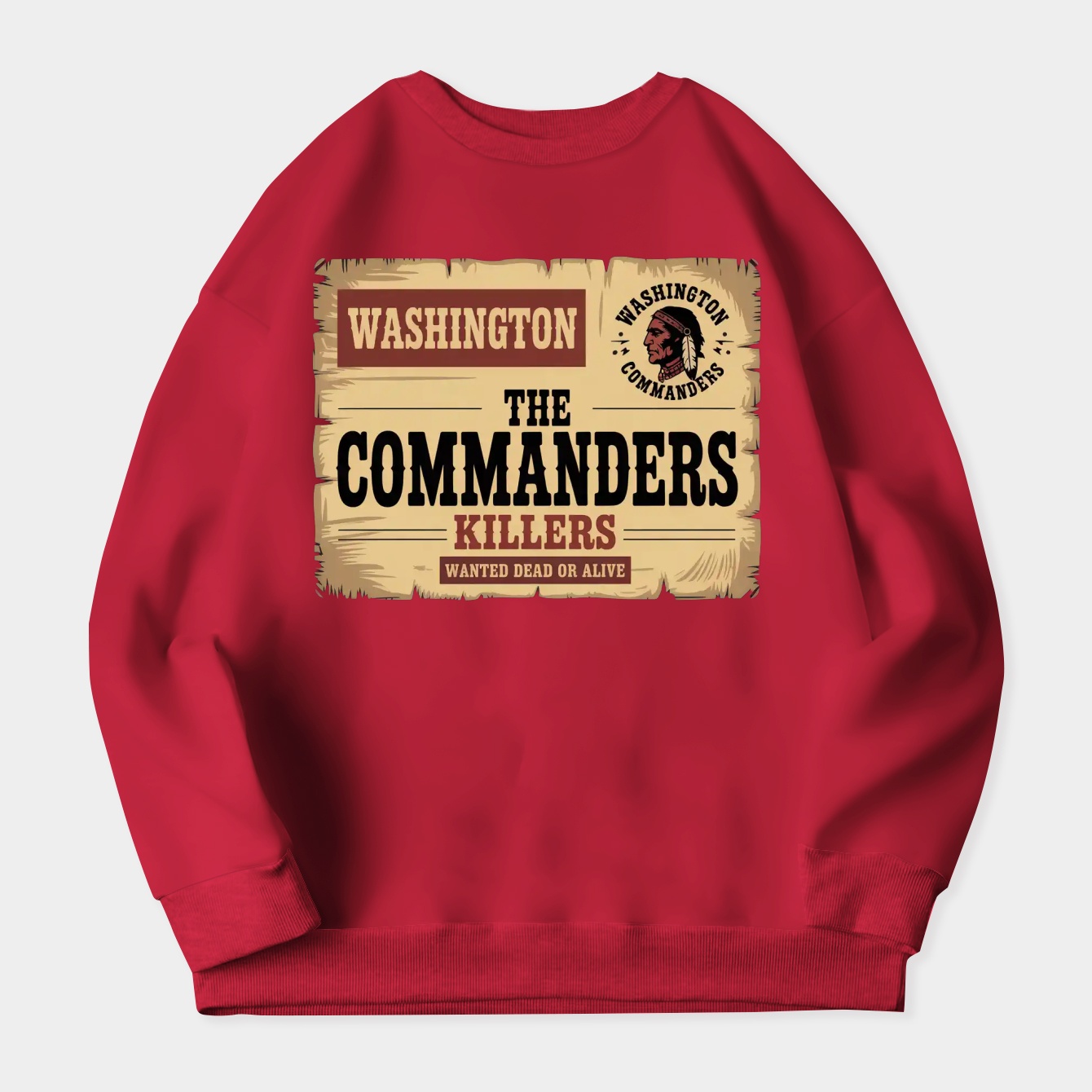 Commanders Killers Vintage Women's Crewneck Sweatshirt