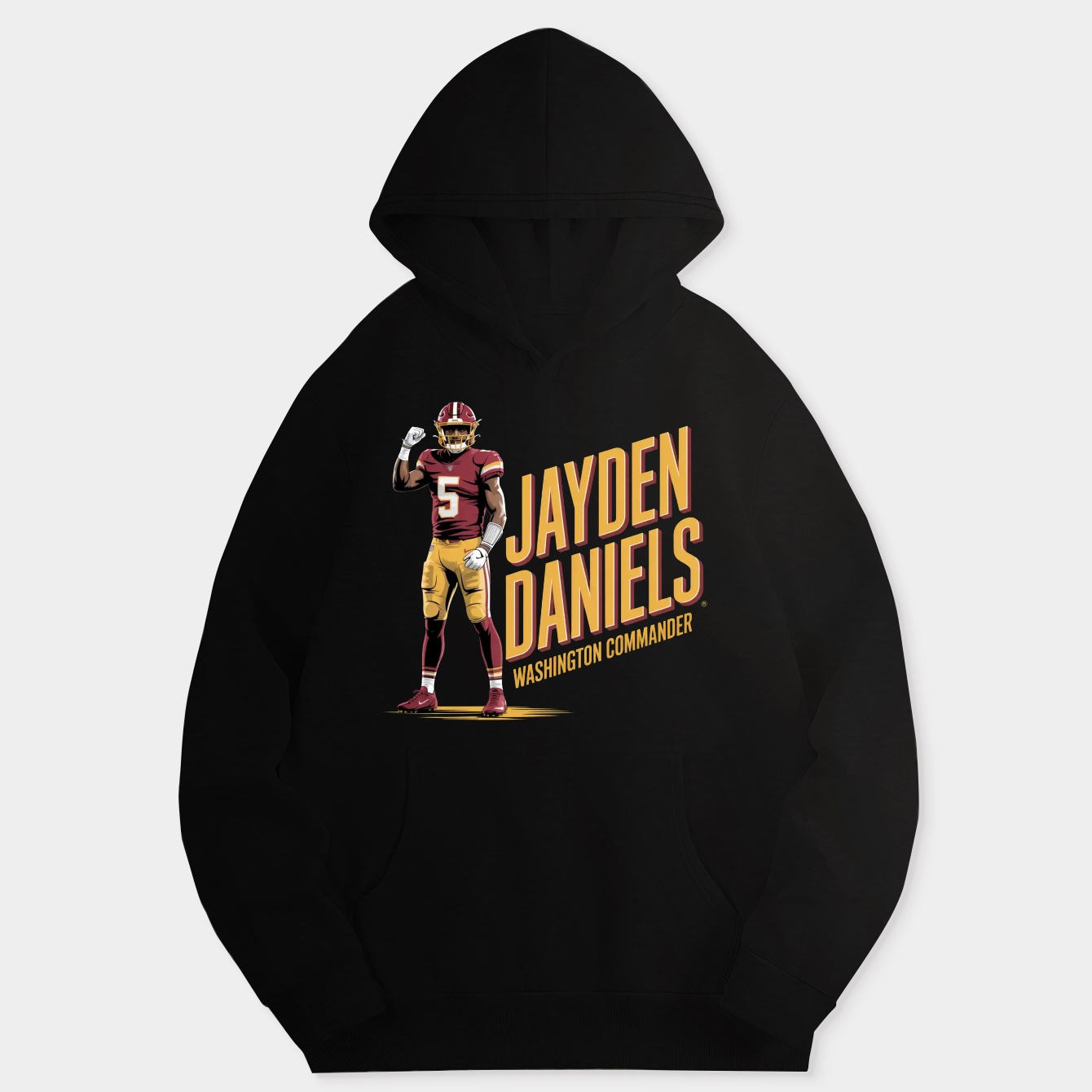 Washington Commanders Jayden Daniels Women's Hoodie