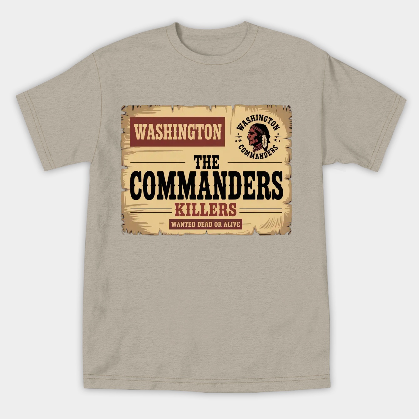 Commanders Killers Vintage Women's Athletic Performance T-Shirt