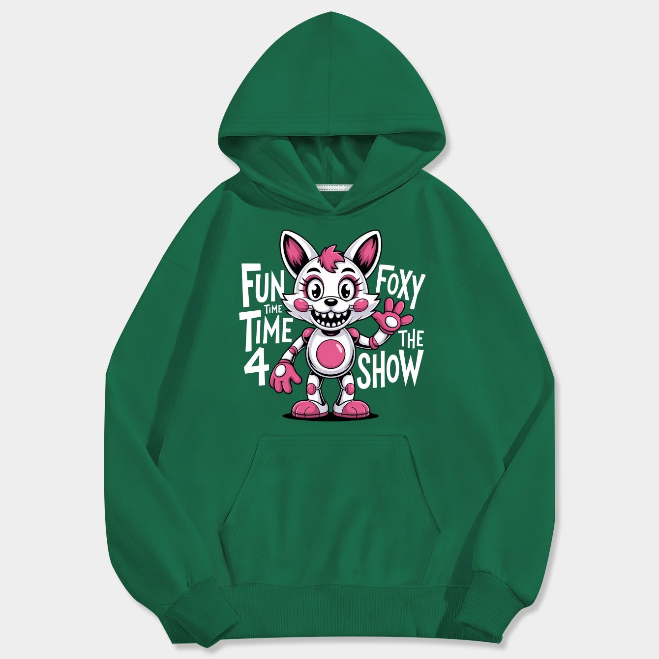 Fun time Foxy Men's Big & Tall Hoodie