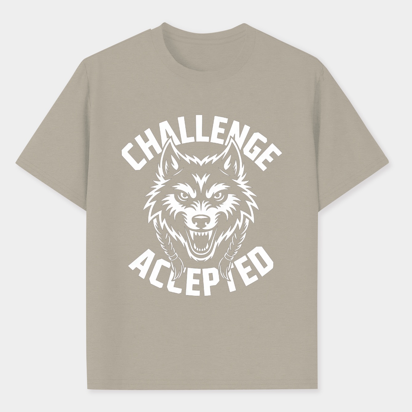 Battle Beast Challenge Accepted Men's Performance Athletic T-Shirt
