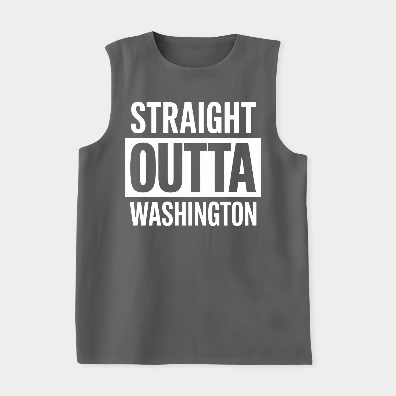 Straight Outta Washington Women's Soft Tank Top