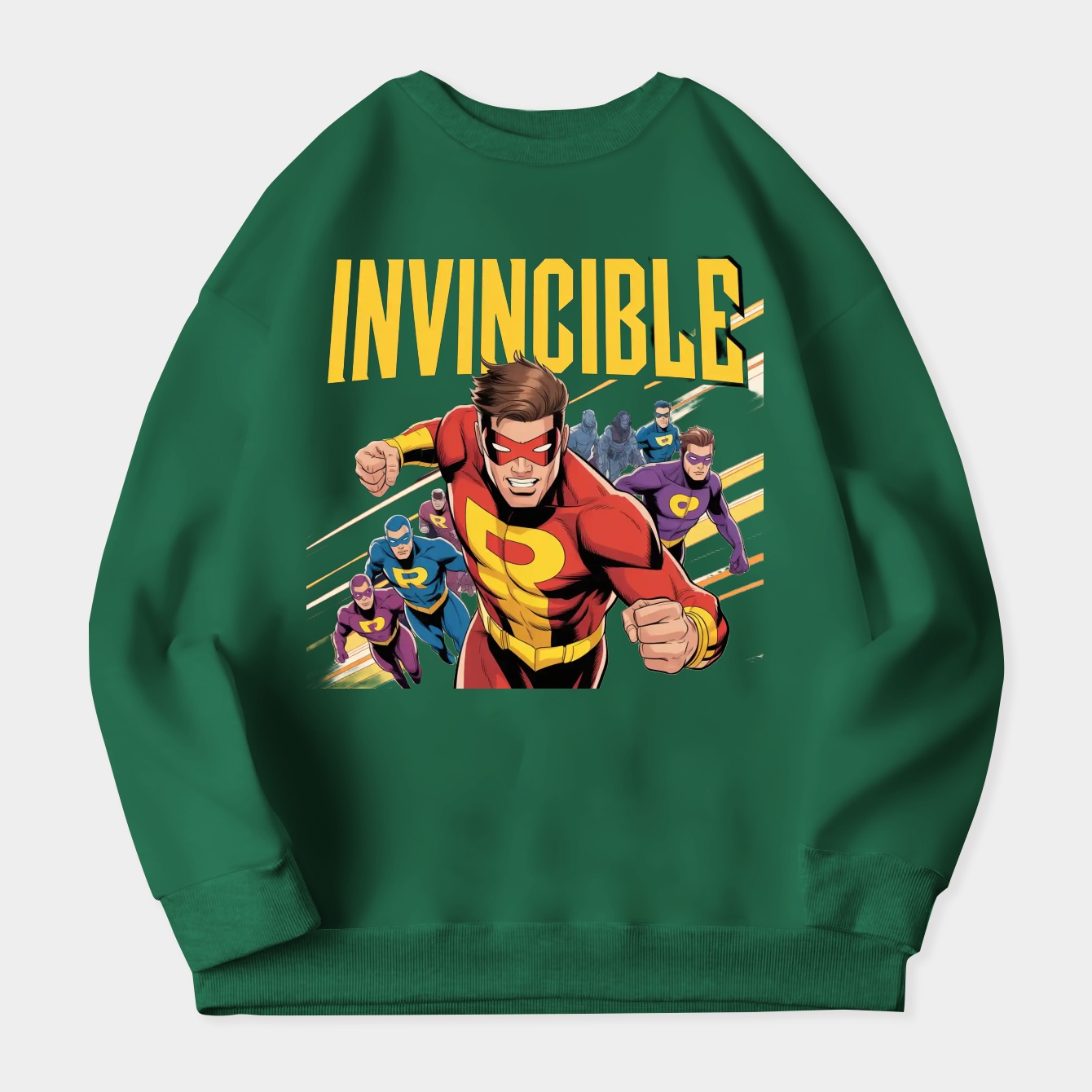 Invincible Poster Rex Splode Women's Plus Size Sweatshirt
