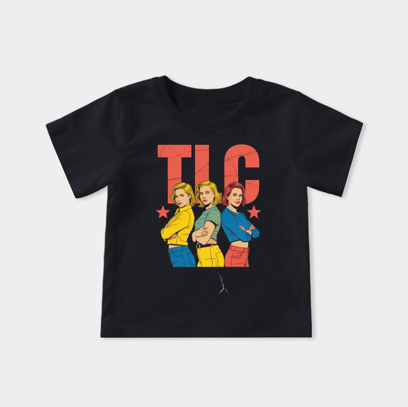 TLC Girl 1995 Vintage Cracked Youth Classic T-Shirt