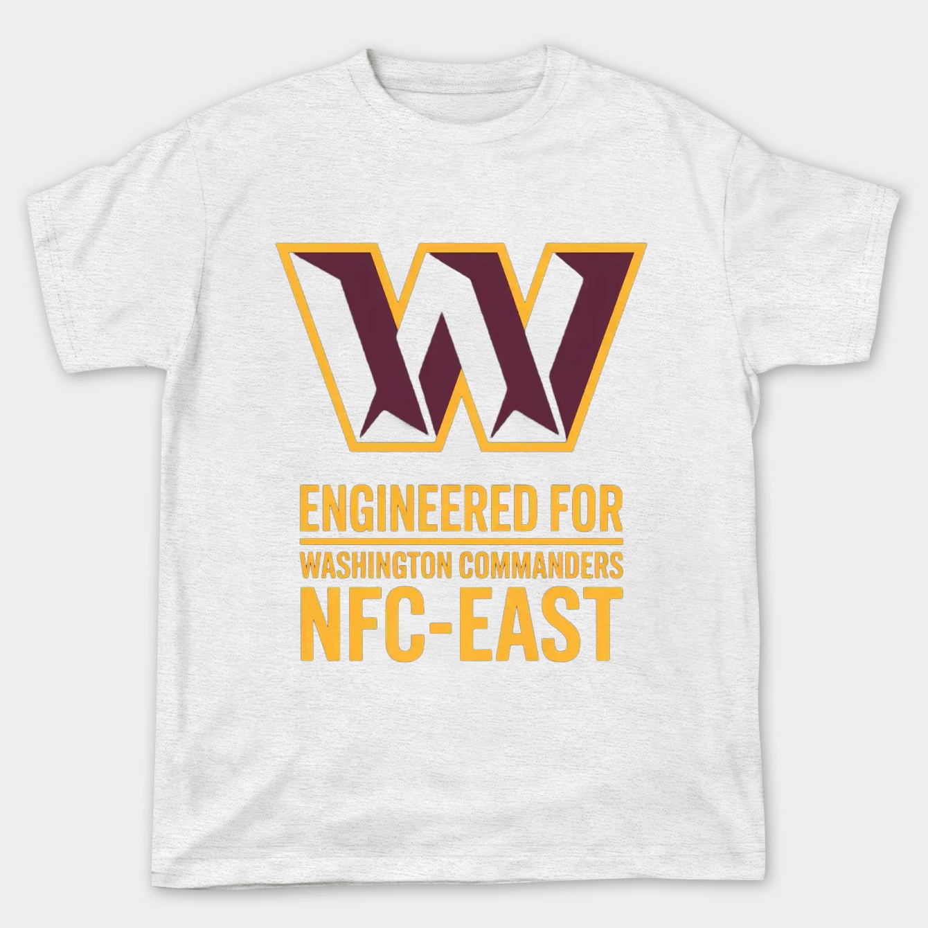 ENGINEERED FOR WASHINGTON COMMANDERS NFC-EAST Women's Plus Size T-shirt