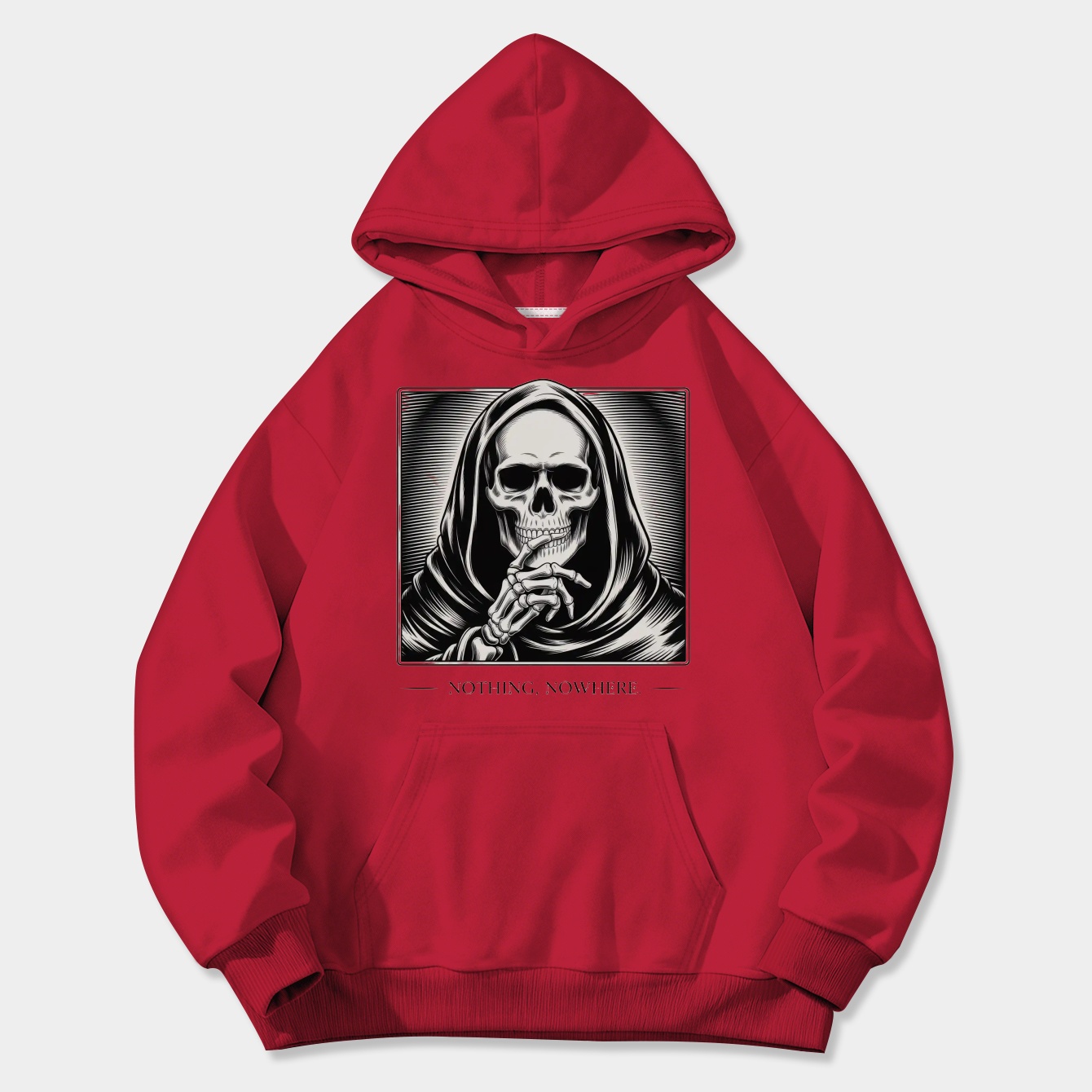 reaper nothing nowhere Women's Plus Size Hoodie