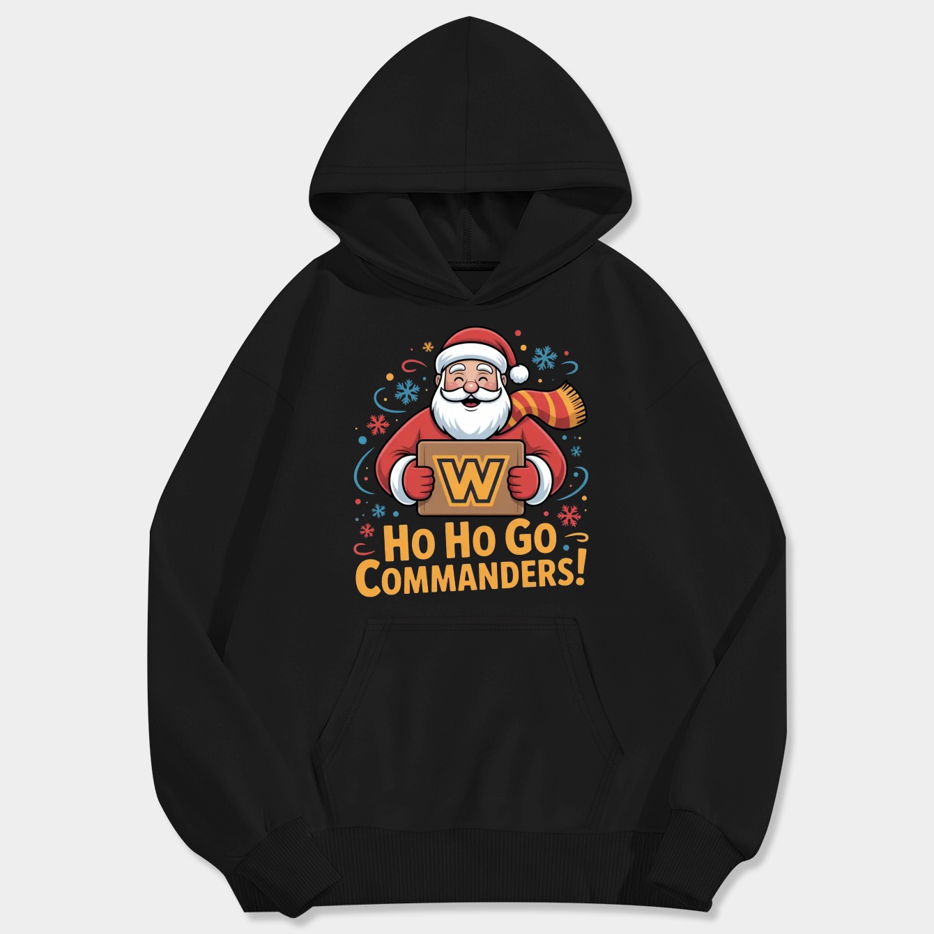 Commanders Santa Merry Christmas