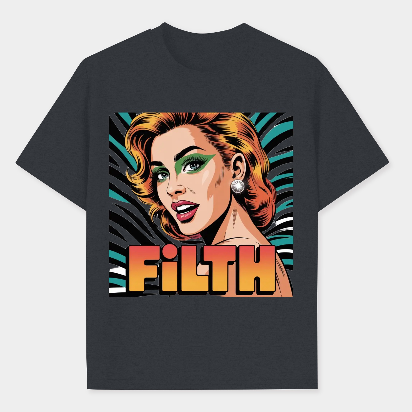 FILTH Men's Performance Athletic T-Shirt