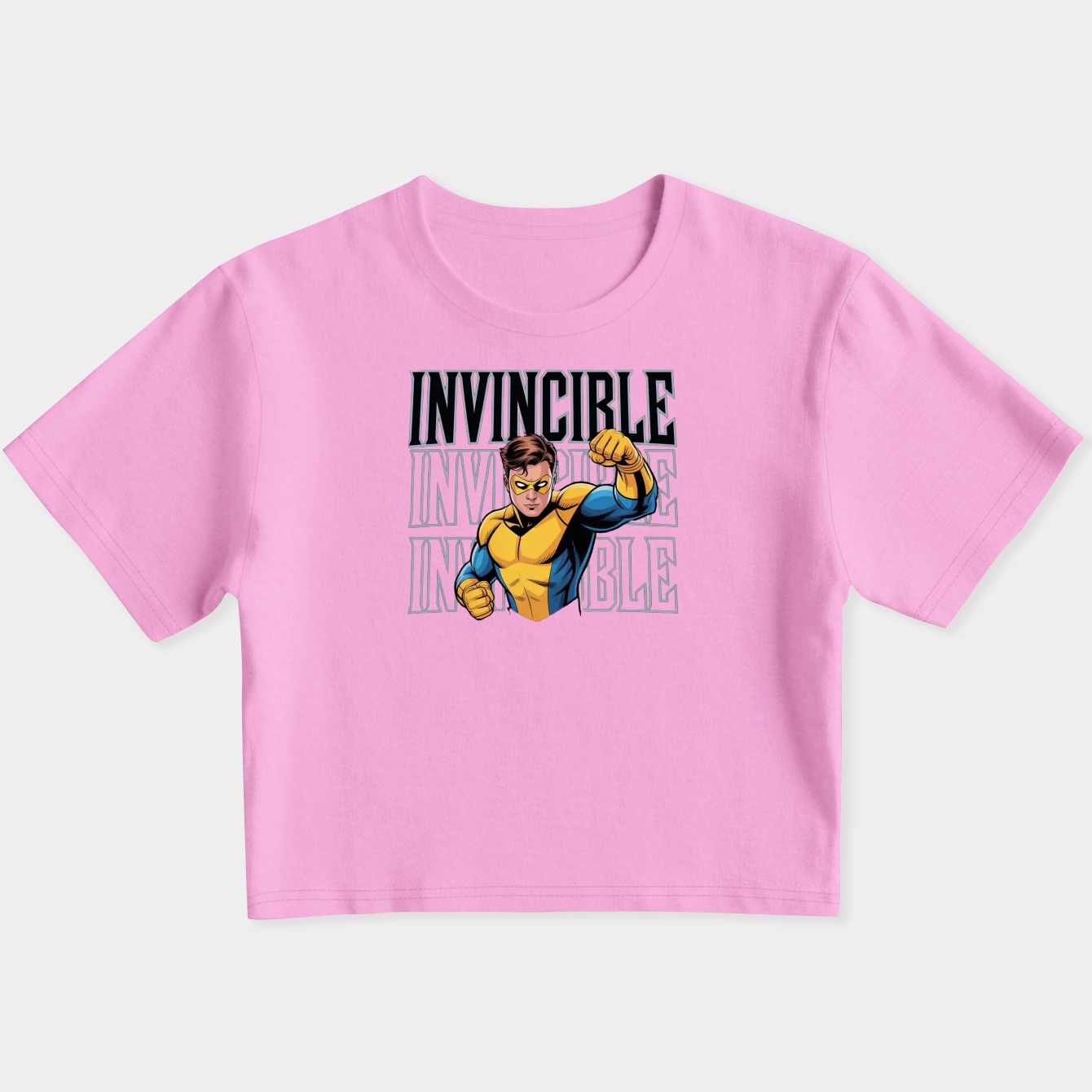 Invincible Mark Grayson Pose Women's Slim Fit Baby Tee