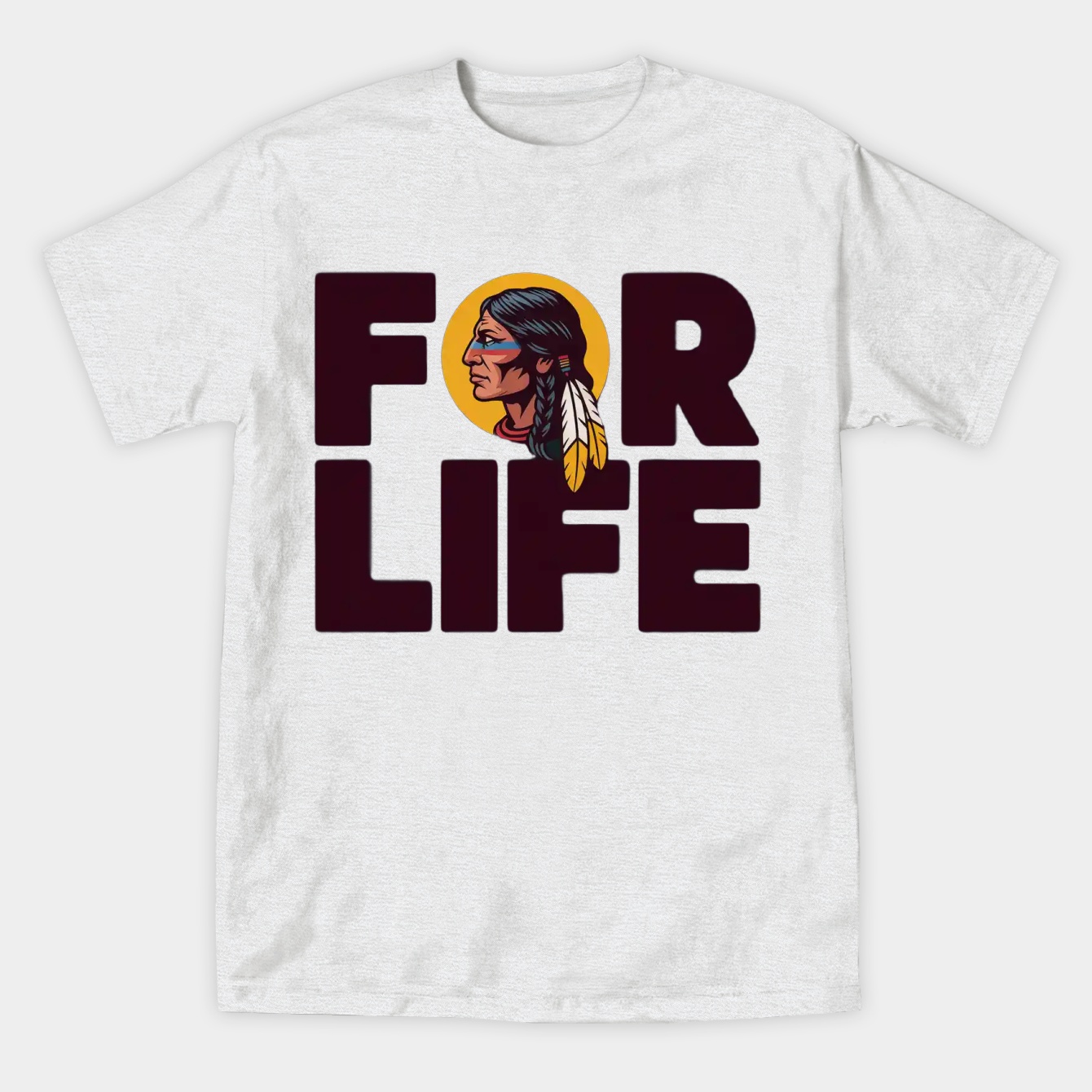 Washington Commanders For Life Women's Athletic Performance T-Shirt