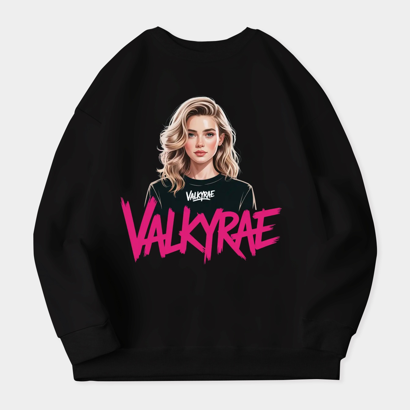 valkyrae Women's Crewneck Sweatshirt