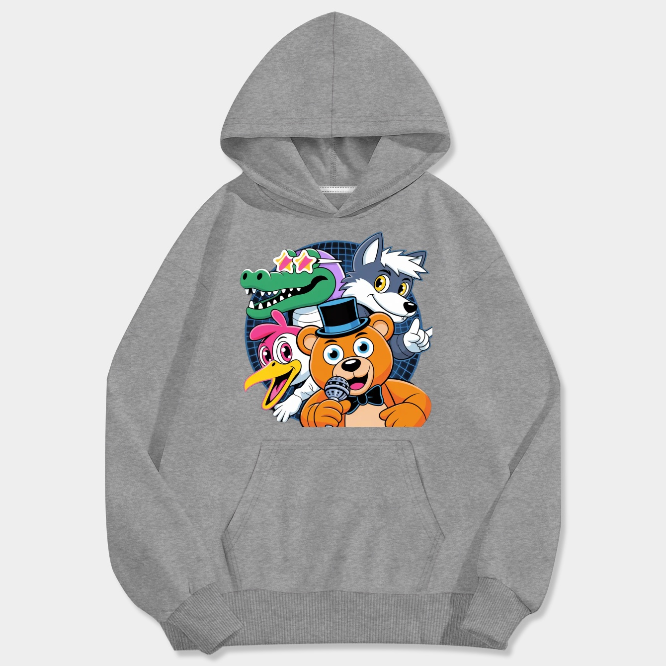 FNAF Security Breach Men's Big & Tall Hoodie