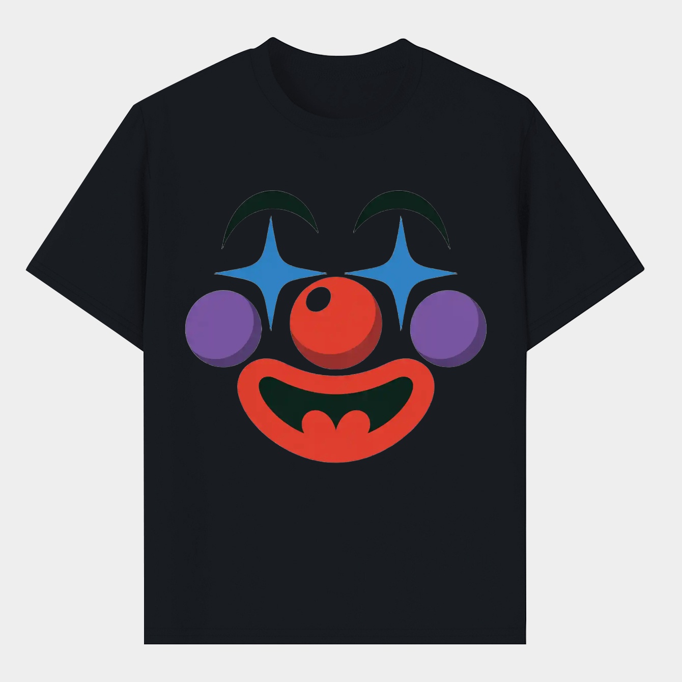 Friendly Clown Face Men's T-Shirt