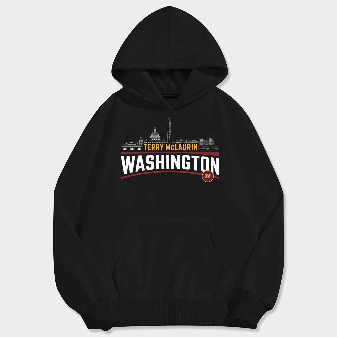Art - washington commanders Men's Big & Tall Hoodie