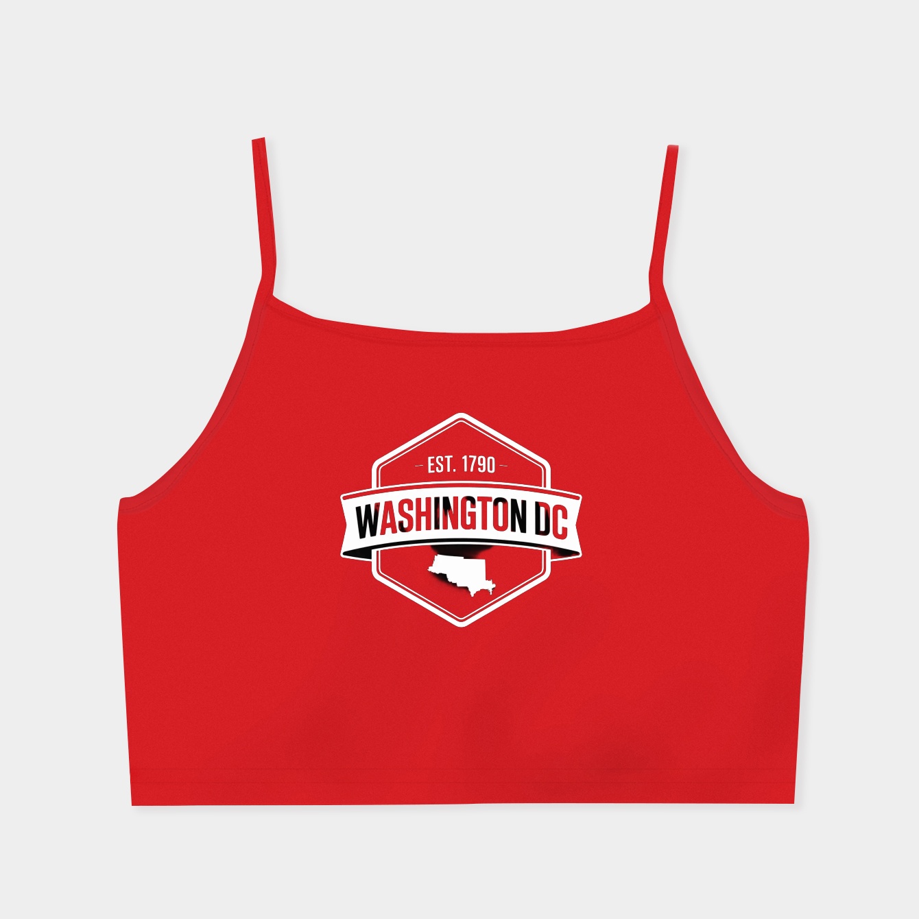 Represent Washington D.C. Women's  Spaghetti Strap Tank Top
