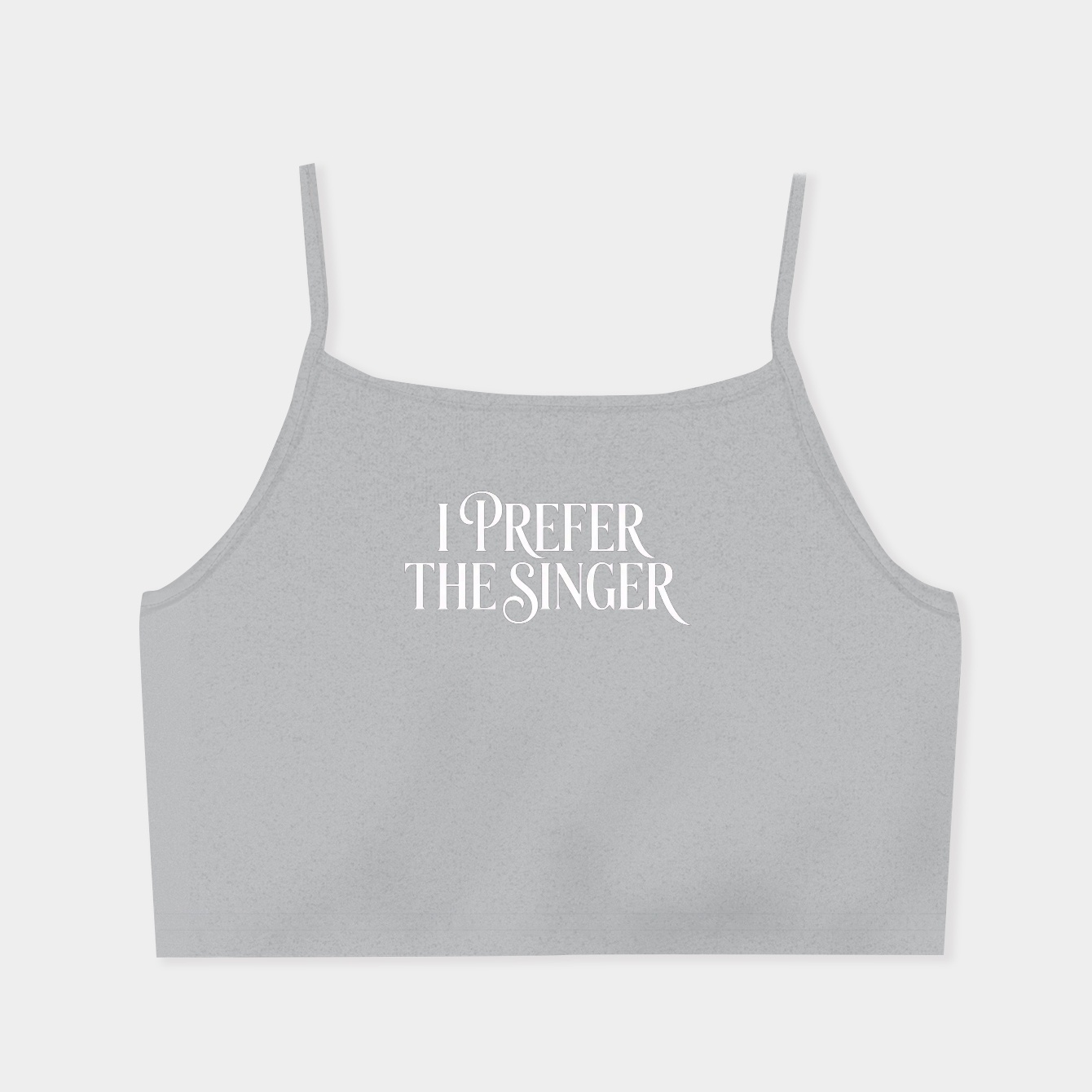 I prefer the singer Women's  Spaghetti Strap Tank Top