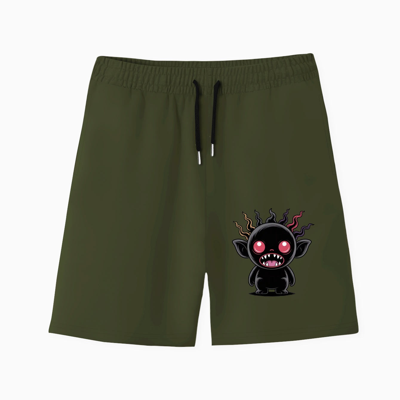 Chibi nightmare Men's Quick-Dry Athletic Shorts