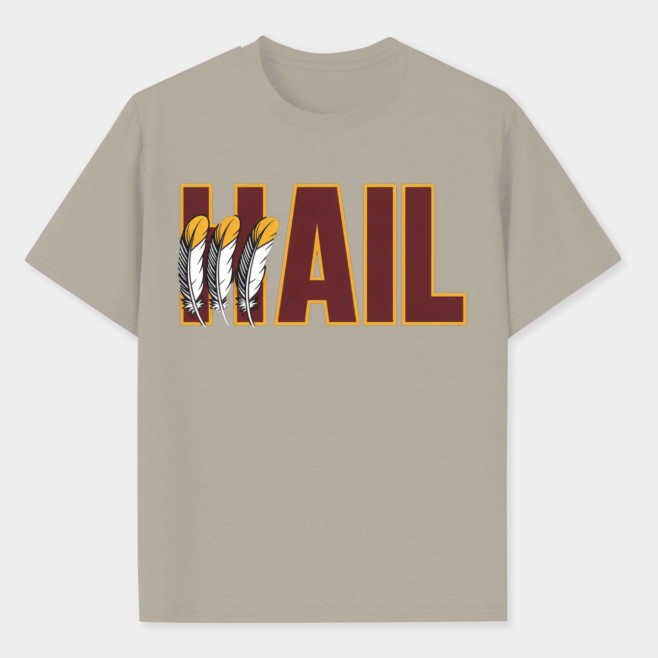 Hail With Feathers Men's Performance Athletic T-Shirt