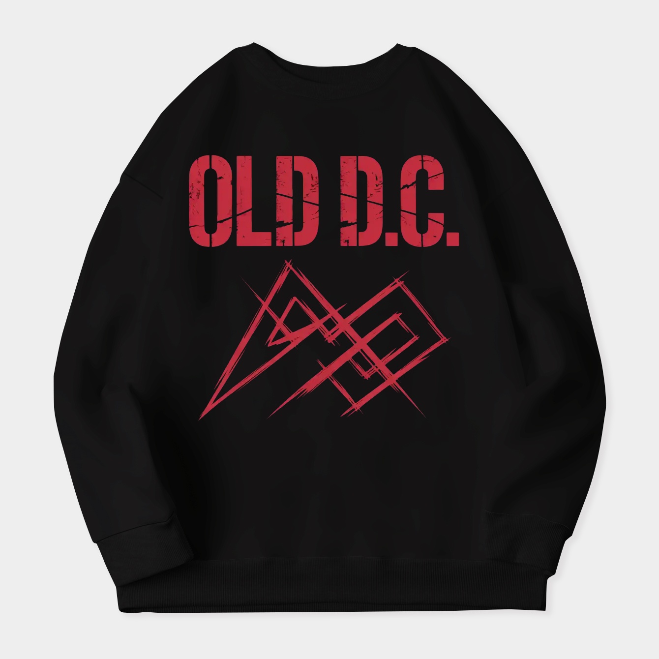 Old DC Punk Women's Plus Size Sweatshirt