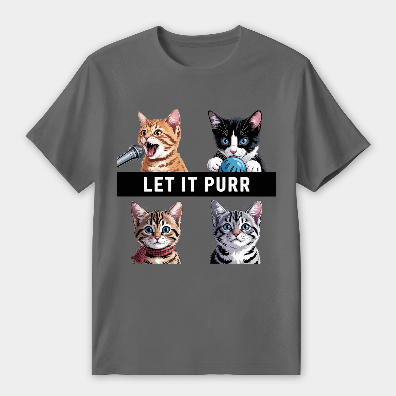 Let It Purr Women's Premium Soft T-Shirt