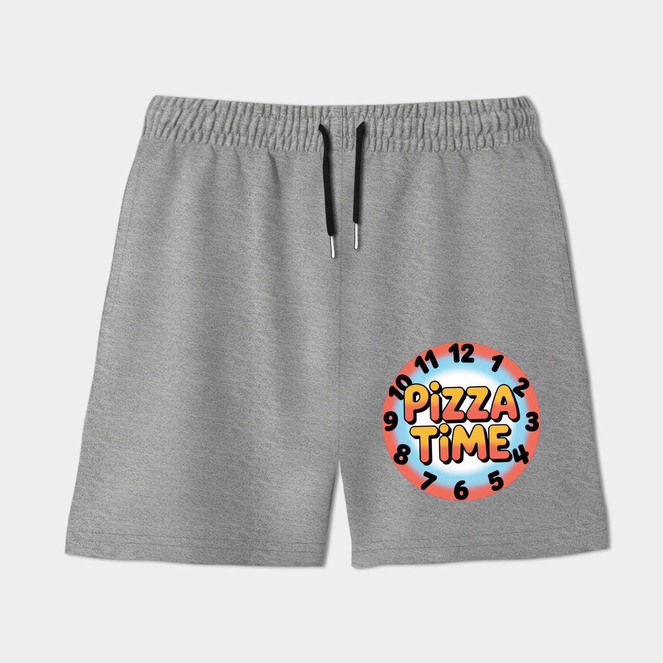 Pizza Time Clock Women's Shorts