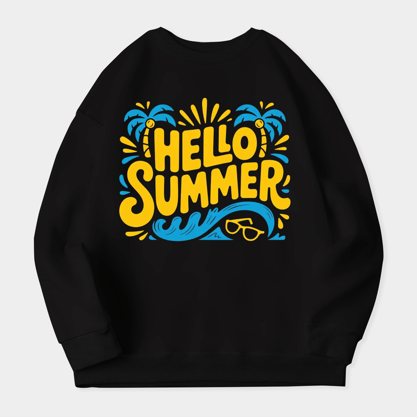 Hello summer Women's Crewneck Sweatshirt