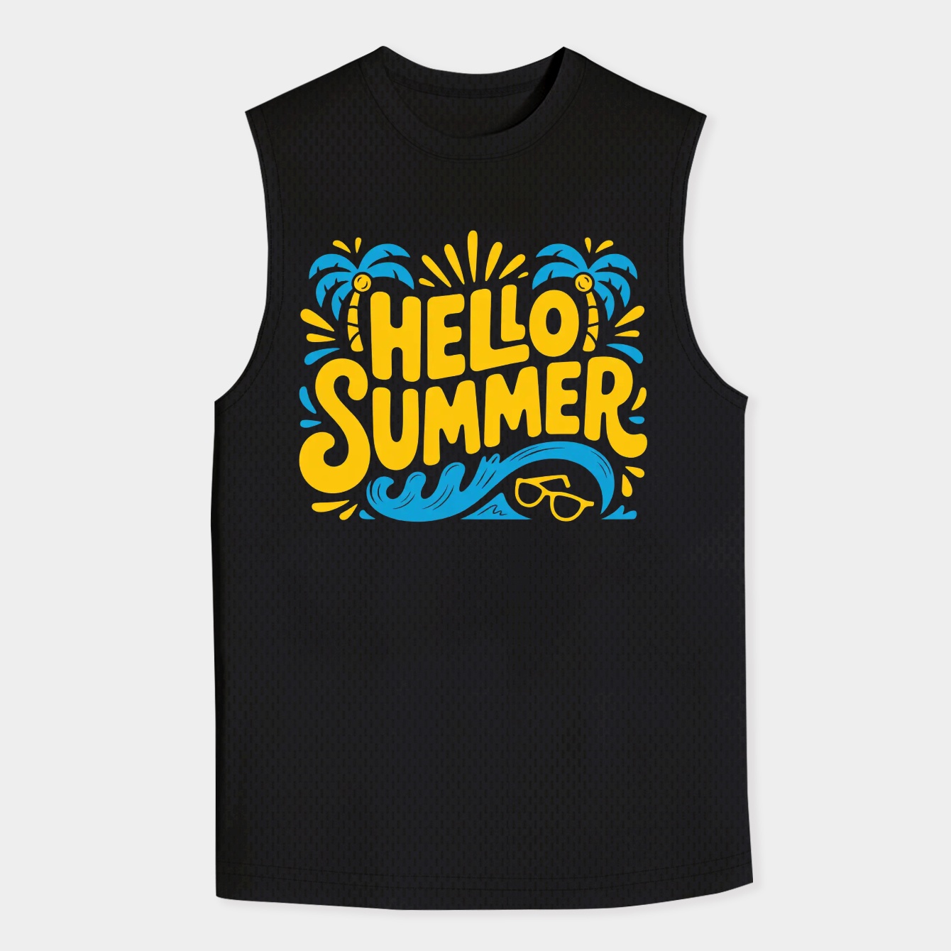 Hello summer Men's Big & Tall Tank Top