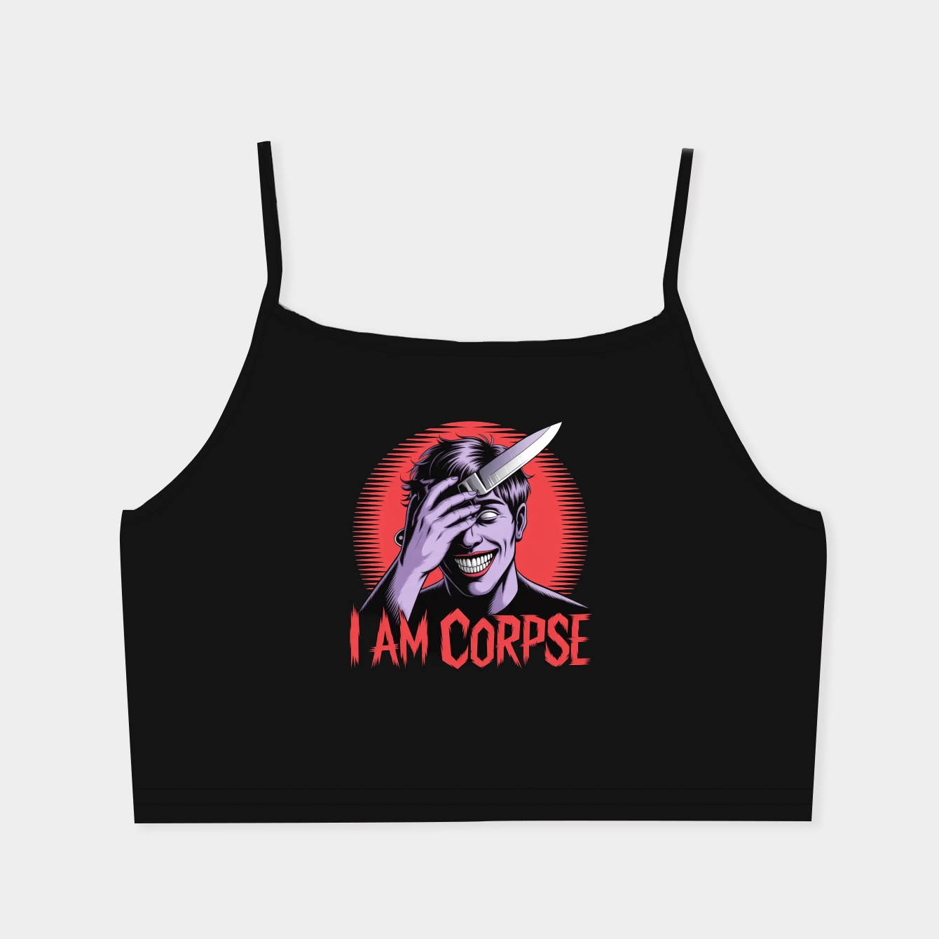Corpse Husband Women's  Spaghetti Strap Tank Top