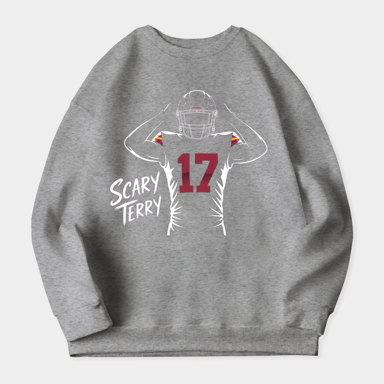 Scary Terry Number Seventeen Women's Plus Size Sweatshirt