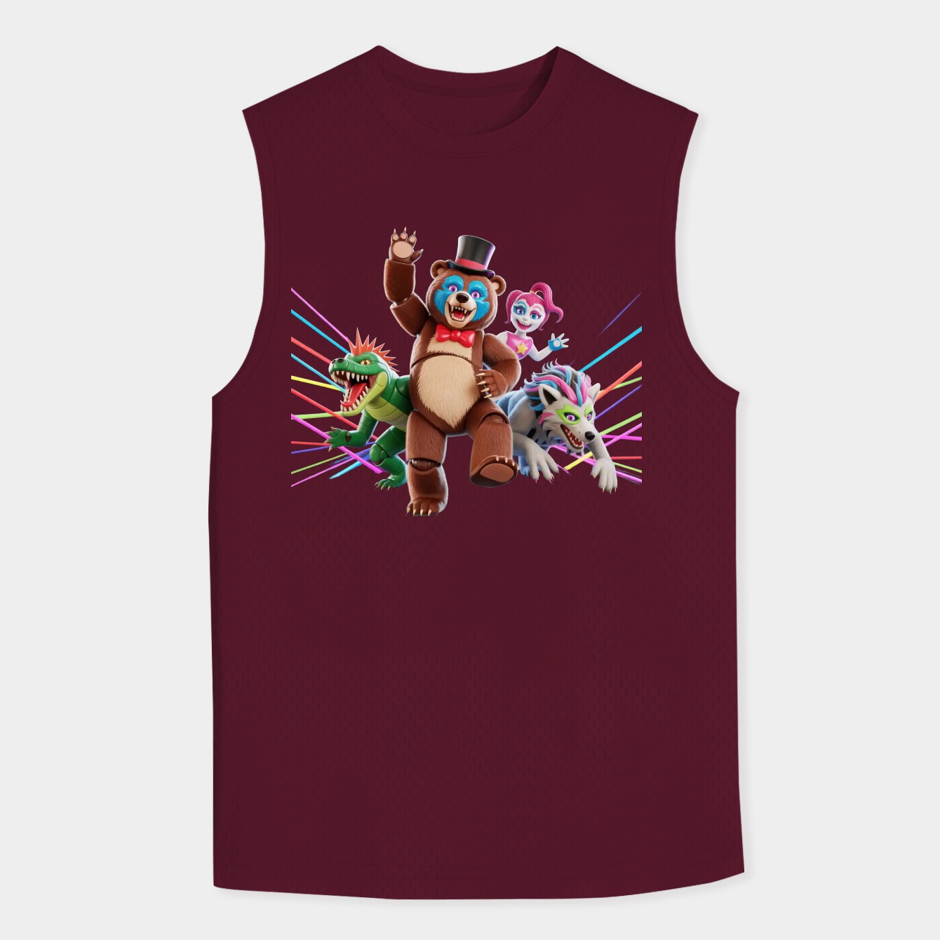 Fnaf Security Breach 2(4) Men's Tank Top