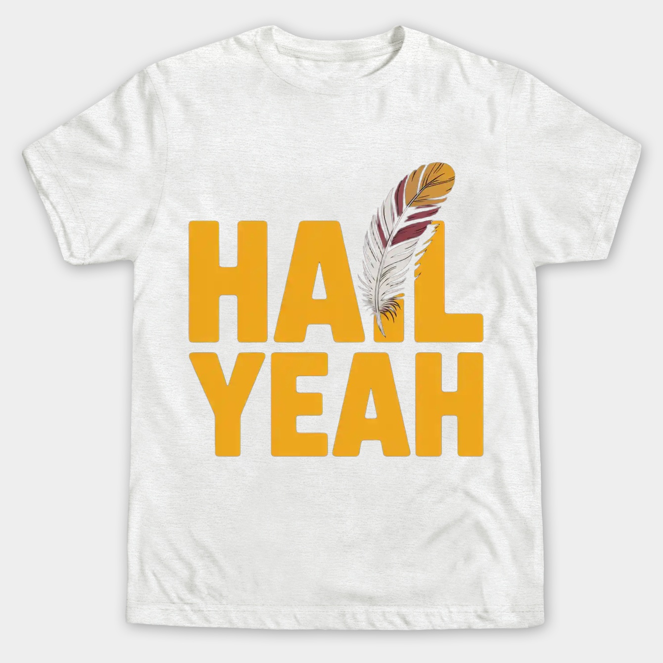 Hail Yeah Bold Statement Men's Big & Tall T-shirt