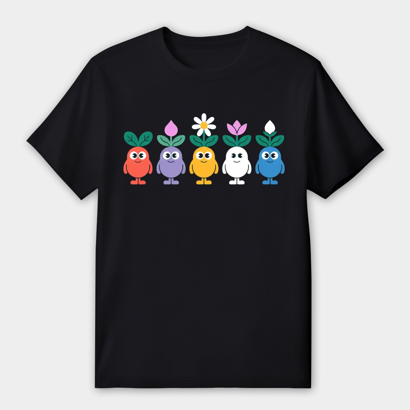 cute pikmin pattern Women's Premium Soft T-Shirt