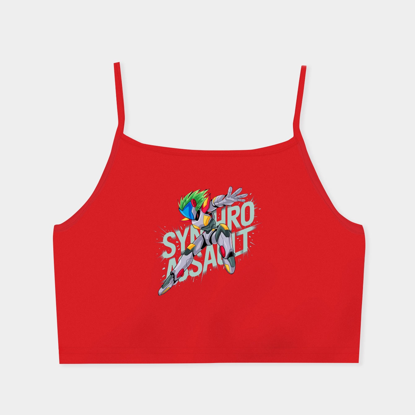 Synchro Assault Women's  Spaghetti Strap Tank Top