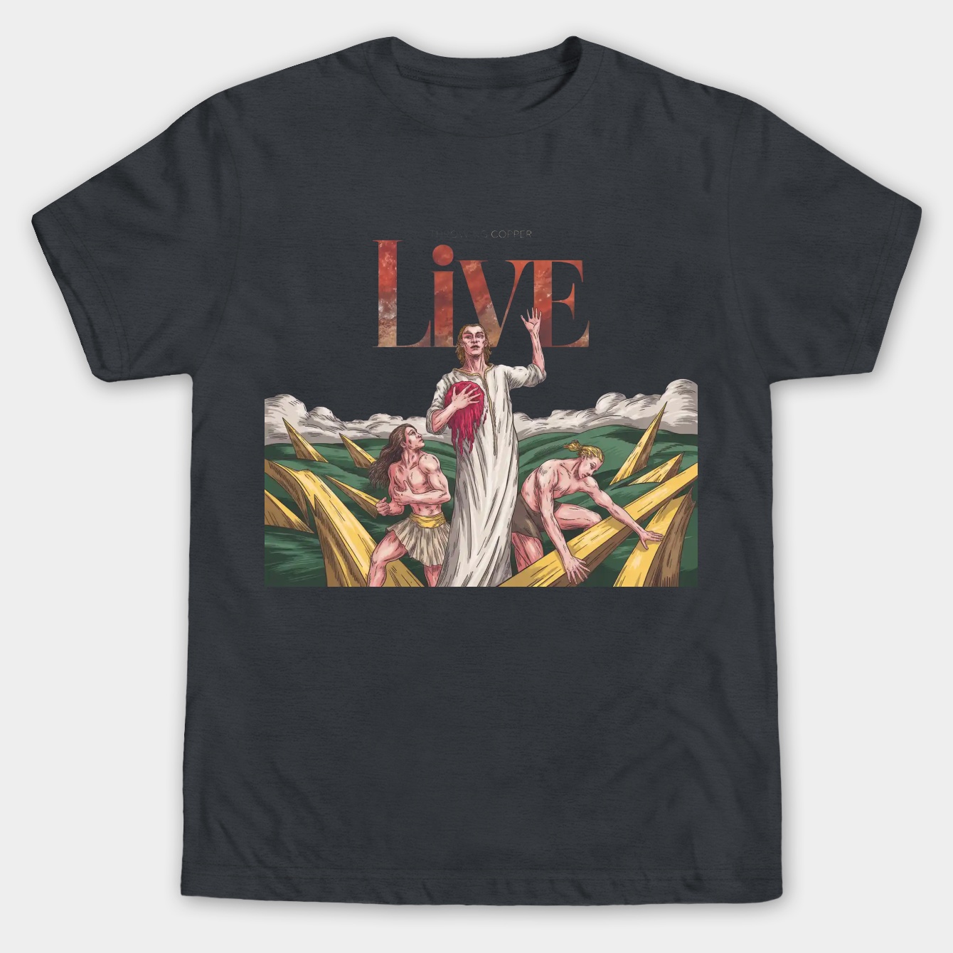 Throwing Copper Live Men's Big & Tall T-shirt