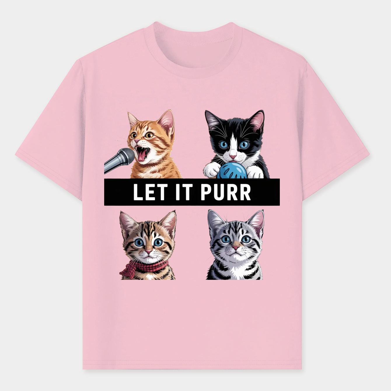 Let It Purr Men's T-Shirt