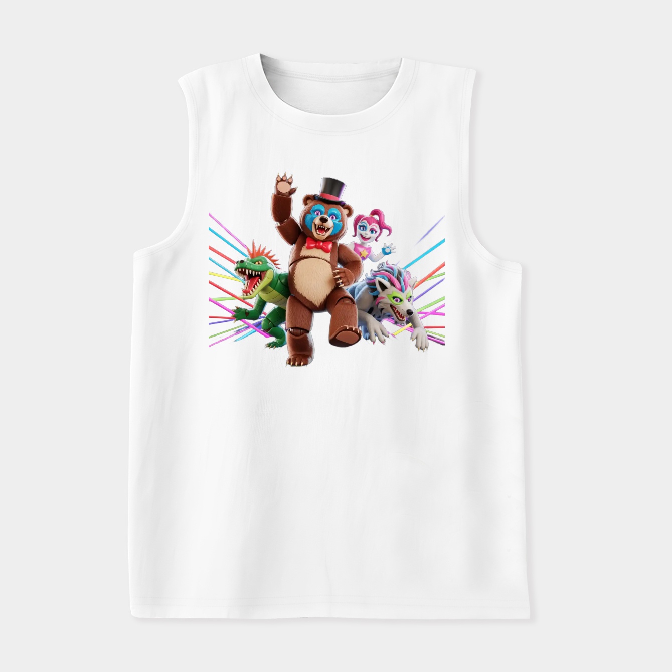 Fnaf Security Breach 2(4) Women's Soft Tank Top