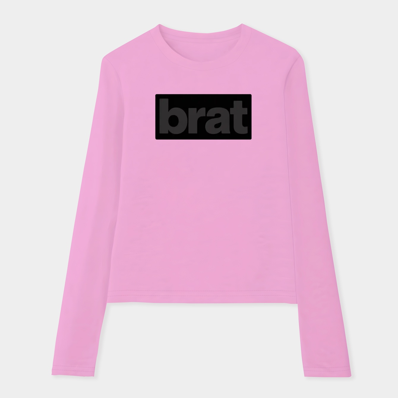 brat green Women's Soft Long Sleeve T-Shirt