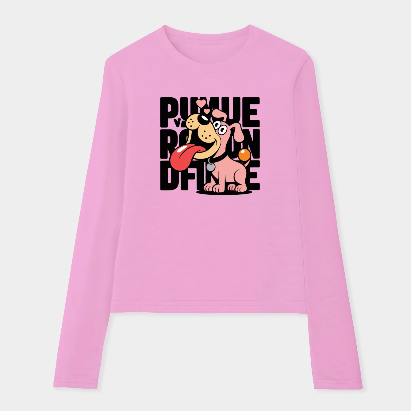 Poochy Women's Soft Long Sleeve T-Shirt