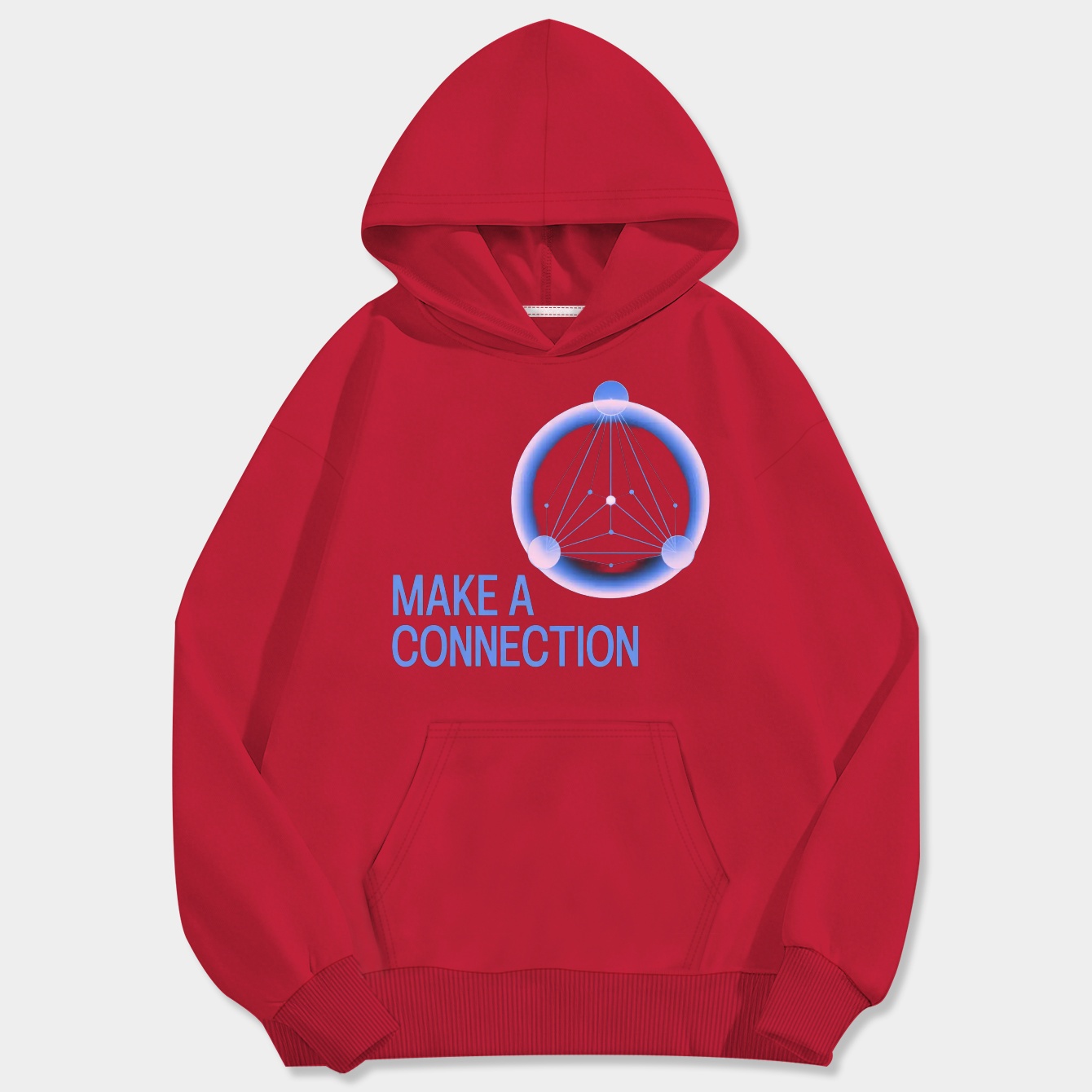Make A Connection Men's Big & Tall Hoodie