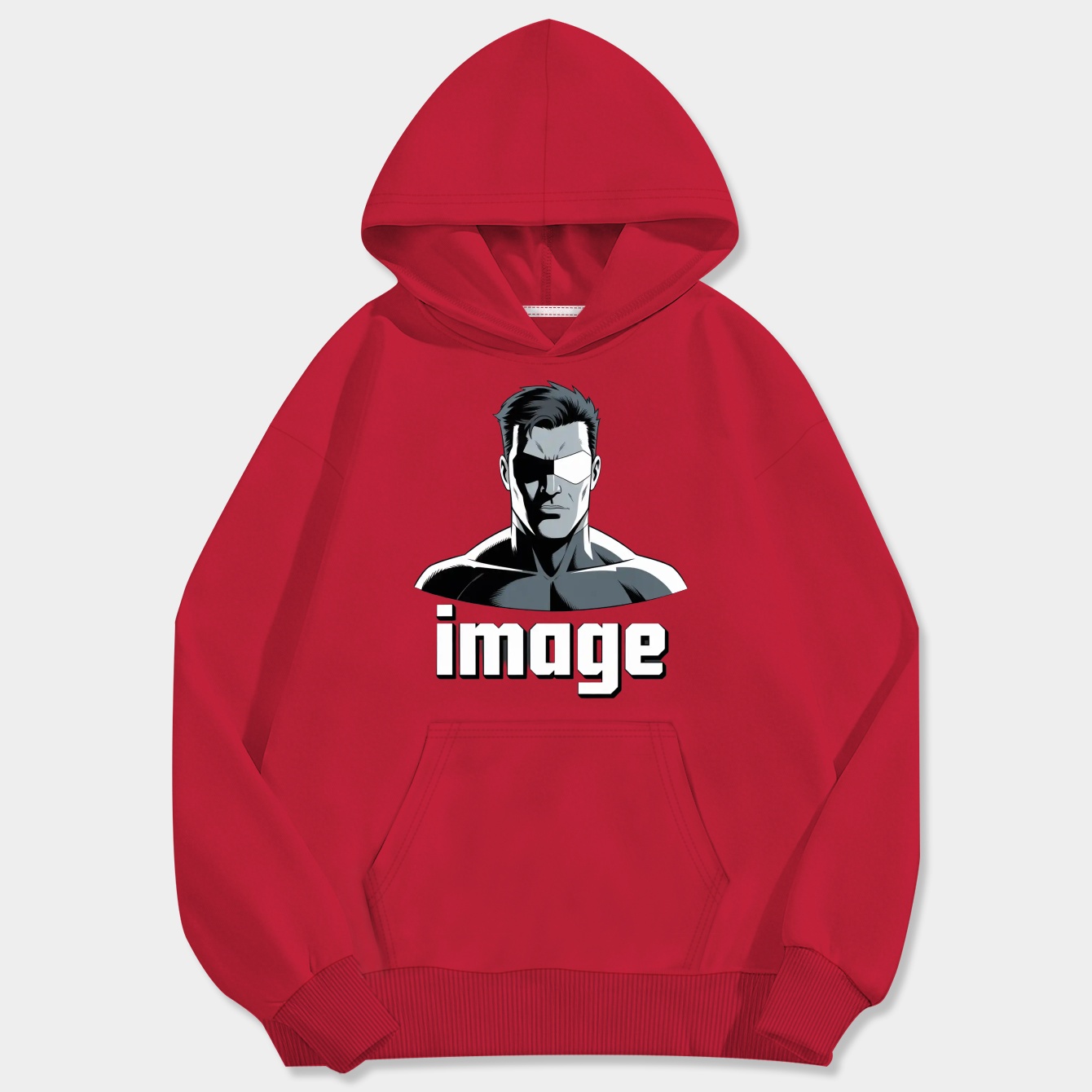 Image-Vincible Men's Big & Tall Hoodie