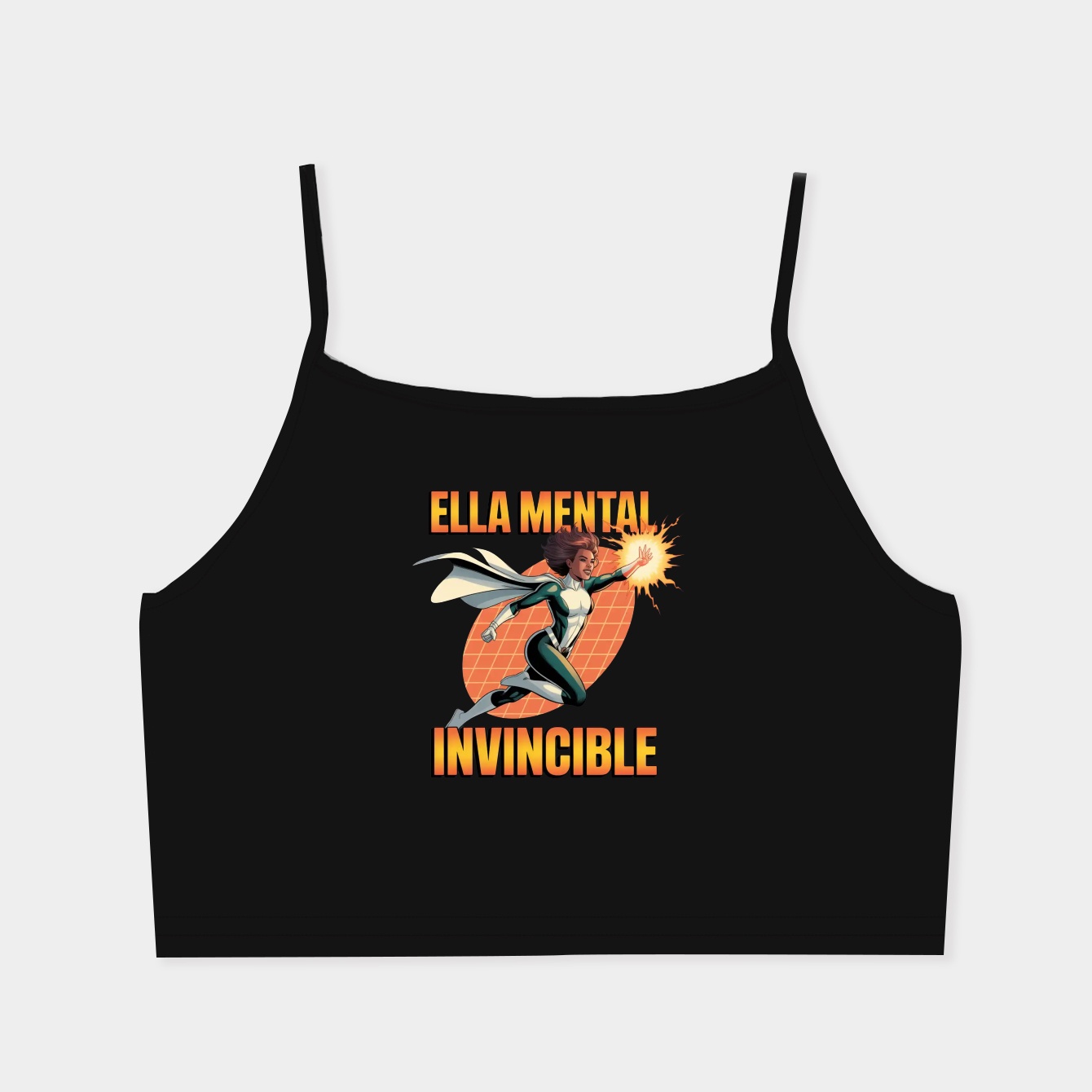 Ella Mental Invincible Women's  Spaghetti Strap Tank Top
