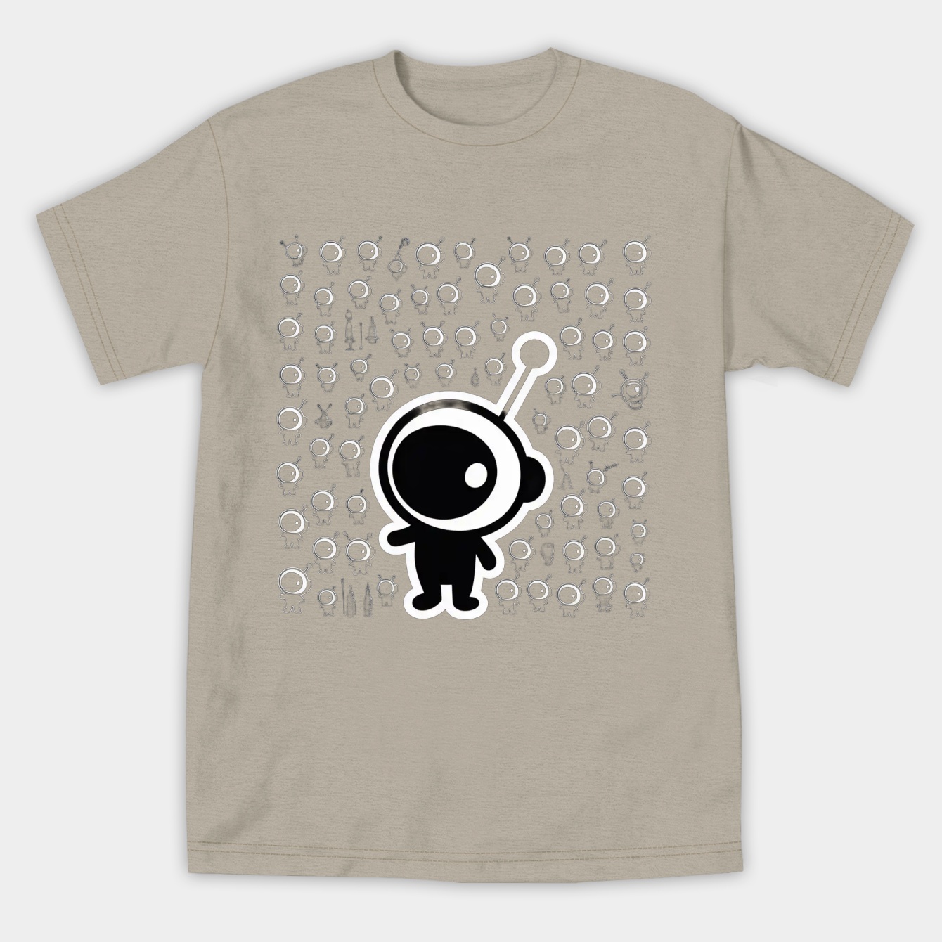 Captain Olimar Character Pattern Women's Athletic Performance T-Shirt