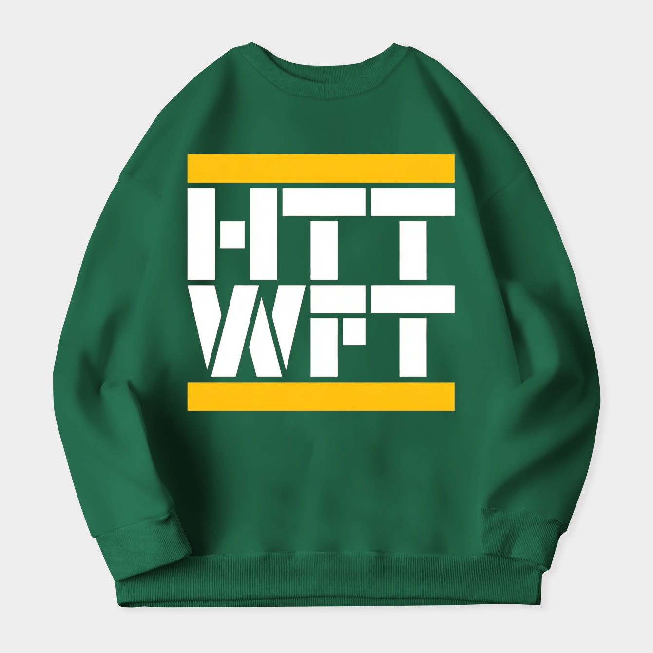 Run HTTWFT Burgundy Women's Plus Size Sweatshirt
