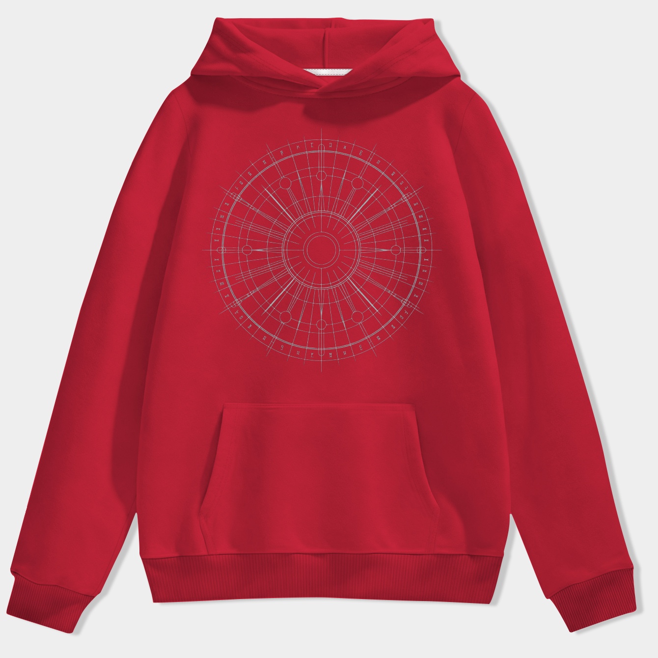 Human Transmutation Circle Black Men's Hoodie